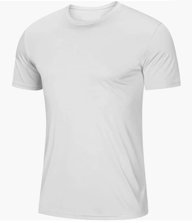 Men's Short Sleeve T-Shirt Quick Dry Athletic Running Workout Performance Shirt