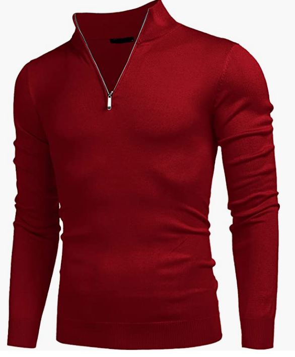 Slim Fit Lightweight Cotton Sweater