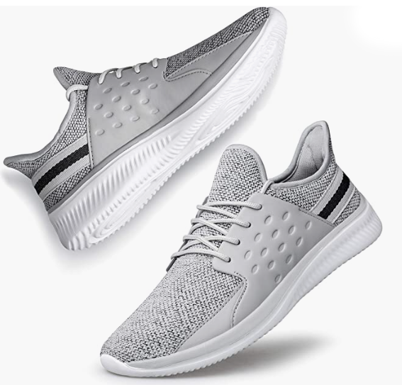 Men's Shoes Sneakers Lightweight Walking Shoes Pull-on Comfortable Breathable