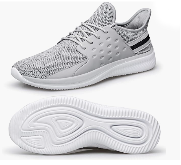Men's Shoes Sneakers Lightweight Walking Shoes Pull-on Comfortable Breathable
