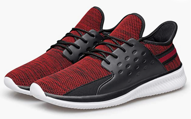 Men's Shoes Sneakers Lightweight Walking Shoes Pull-On Comfortable Breathable