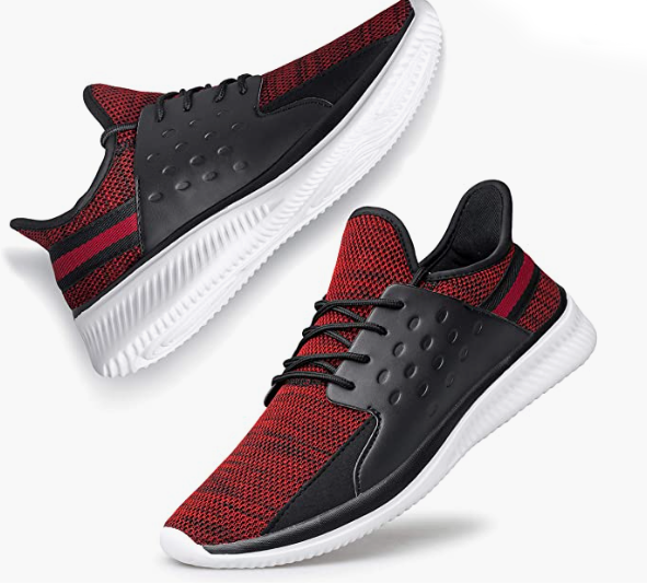 Men's Shoes Sneakers Lightweight Walking Shoes Pull-On Comfortable Breathable