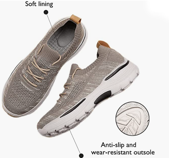 Mens Shoes Casual Walking Lightweight Breathable Shoes
