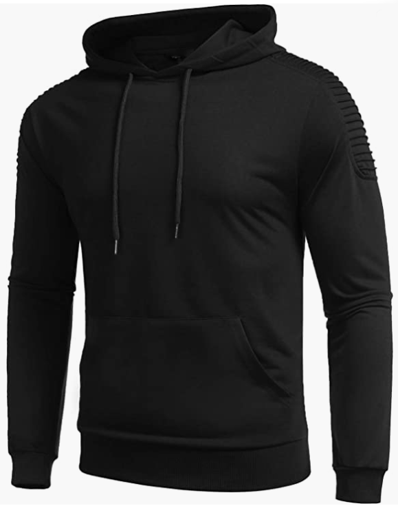 Men's Workout Hoodie Gym Sport Sweatshirt Athletic Pullover Casual Fashion Hooded with Pocket