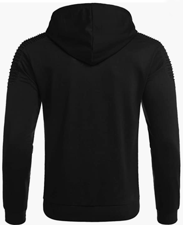 Men's Workout Hoodie Gym Sport Sweatshirt Athletic Pullover Casual Fashion Hooded with Pocket