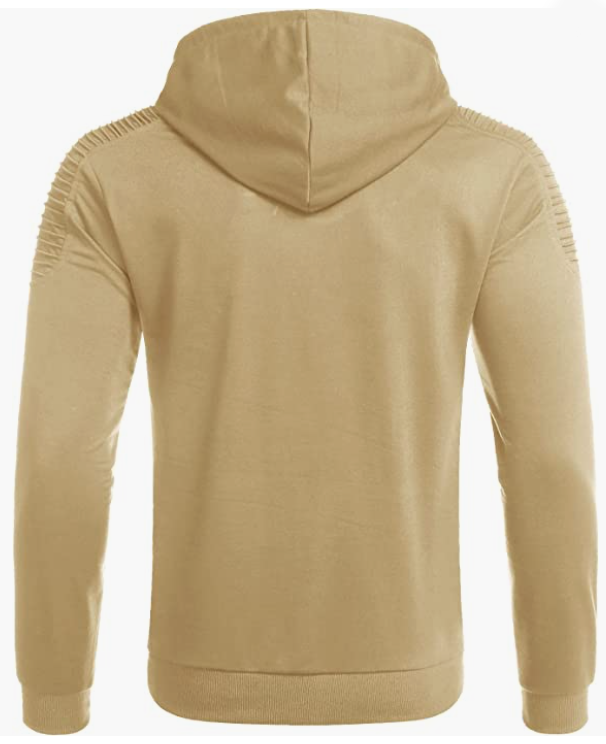 Men's Workout Hoodie Gym Sport Sweatshirt Athletic Pullover Casual Fashion Hooded with Pocket