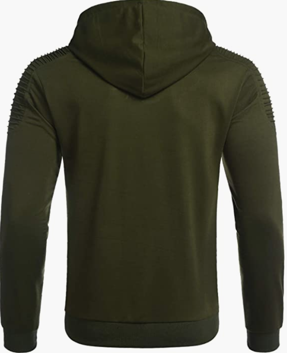 Men's Workout Hoodie Gym Sport Sweatshirt Athletic Pullover Casual Fashion Hooded with Pocket