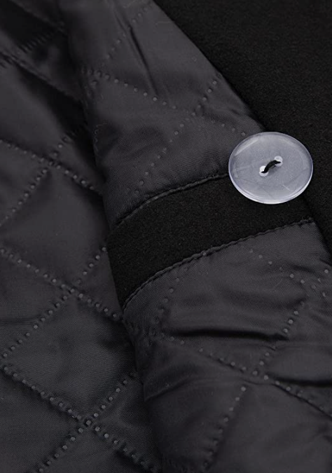 Men's Wool Blend DoubleCoat Classic  Warm Coats Winter Outwear Jackets