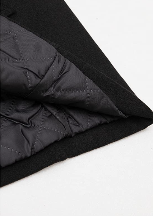 Men's Wool Blend DoubleCoat Classic  Warm Coats Winter Outwear Jackets