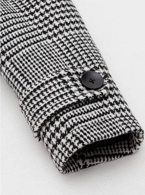Men's Wool Blend DoubleCoat Classic  Warm Coats Winter Outwear Jackets