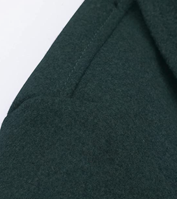 Men's Wool Blend DoubleCoat Classic Warm Coats Winter Outwear Jackets