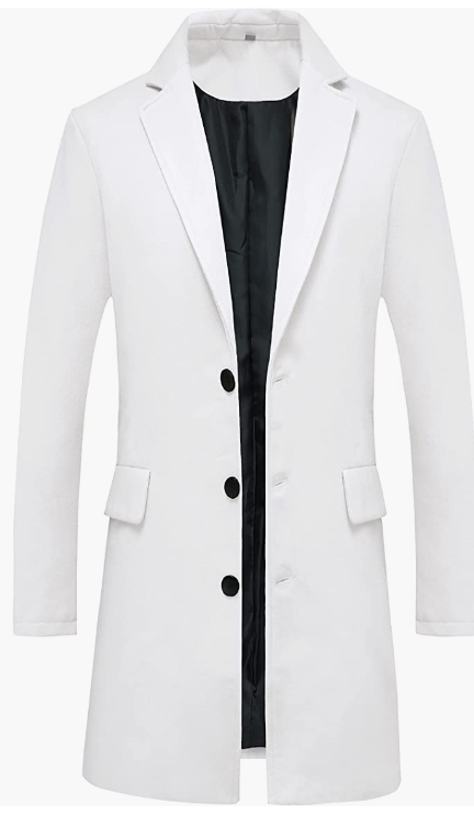 Overcoat Single Breasted Long Wool Blend Top  Coats
