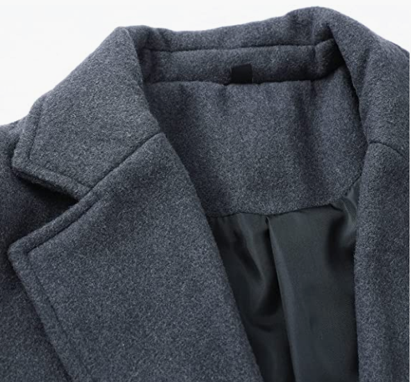 Overcoat Single Breasted Long Wool Blend Top Coats