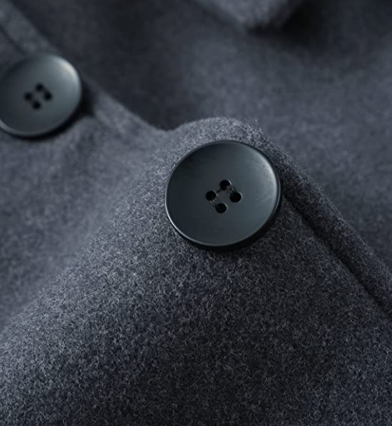 Overcoat Single Breasted Long Wool Blend Top Coats