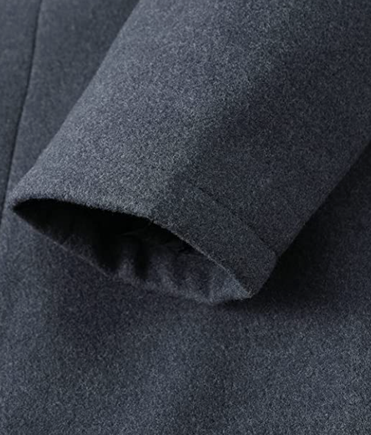 Overcoat Single Breasted Long Wool Blend Top Coats
