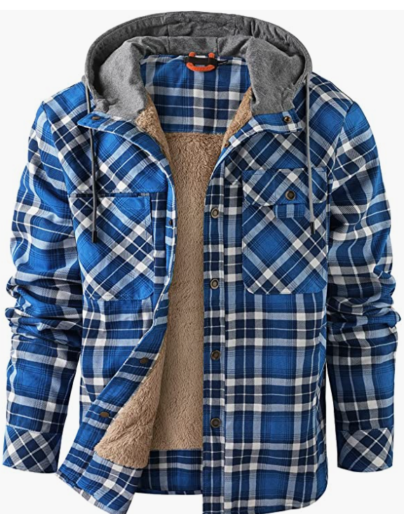 Men's Outdoor Casual Long Sleeve , Button Jacket