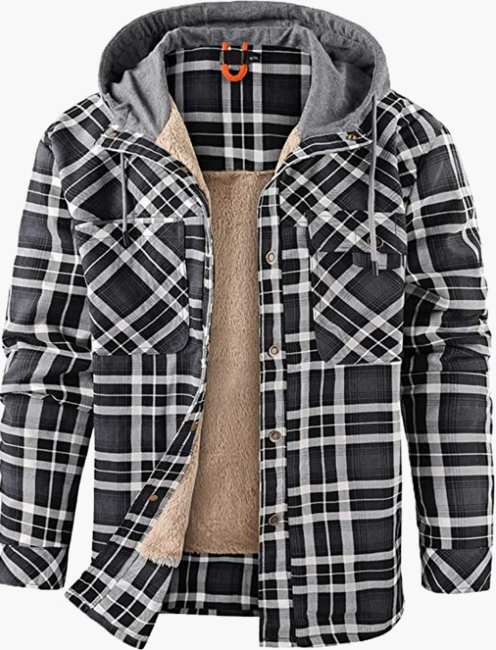 Men's Outdoor Casual Long Sleeve , Button Jacket