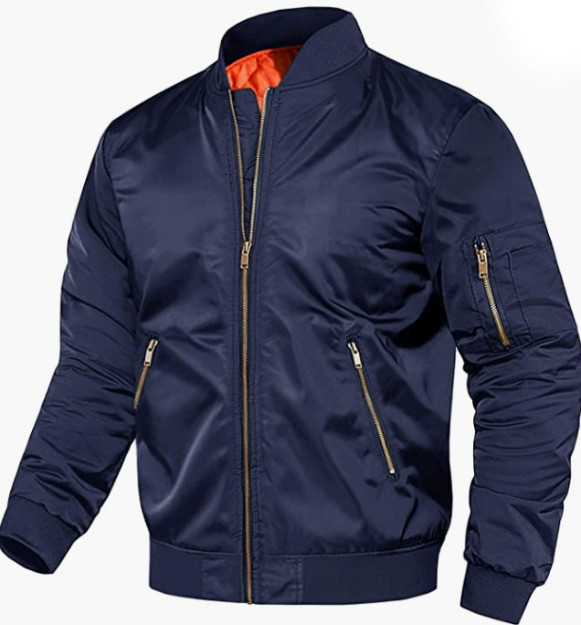 Men's Casual Thicken Jacket Slim Fit Outwear Fall Winter Jacket Windbreaker JACKET