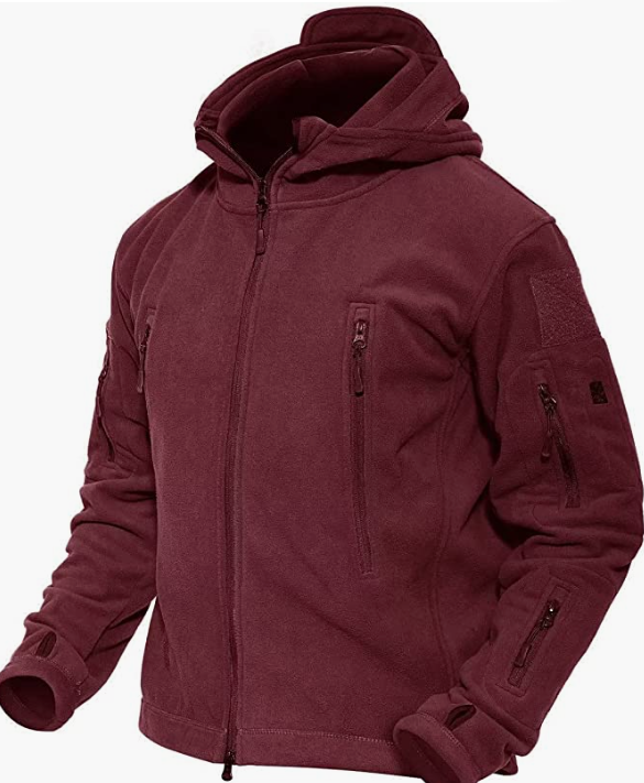 Men 's  Jacket Windproof Warm Military Jacket With Hood