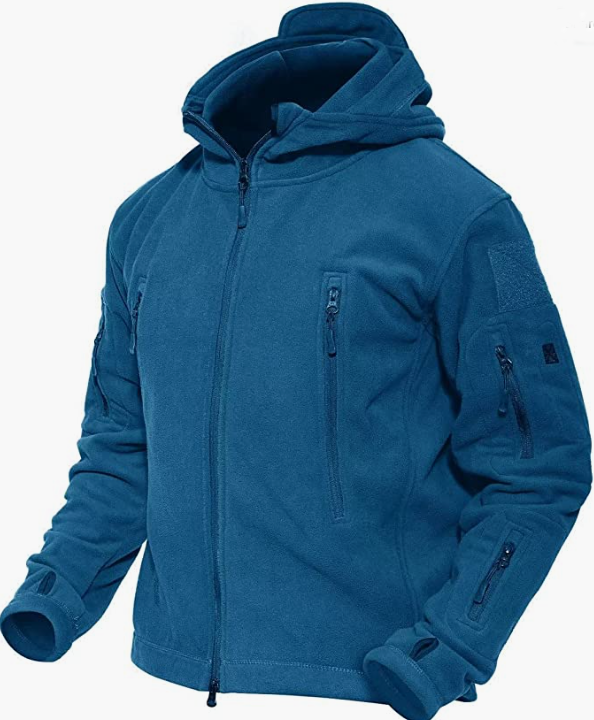 Men 's  Jacket Windproof Warm Military Jacket With Hood