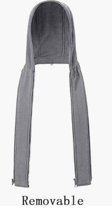 Men's Leather Jacket-Fall Winter Jacket with Removable Hood