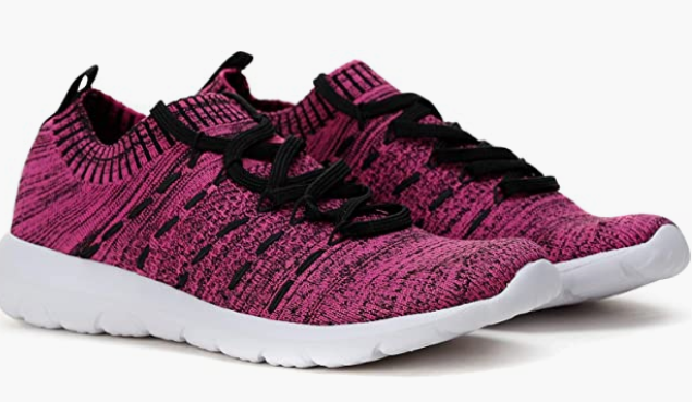 Women's Running Shoes Athletic Walking Slip On Sneakers