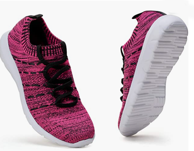 Women's Running Shoes Athletic Walking Slip On Sneakers