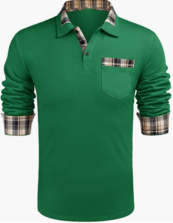 Men's sport Long SleeveShirt with Pockets