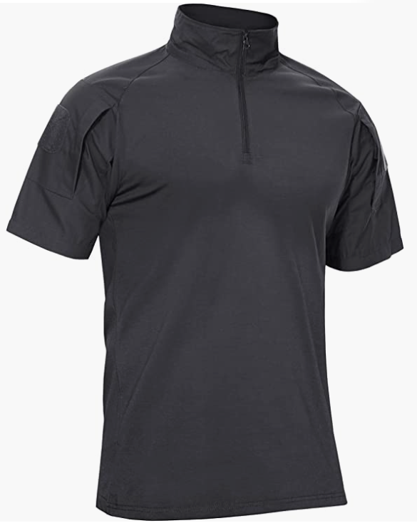 Men's Sports Shirts 1/4 Zip Long Sleeve Running Workout Pullover Sweatshirt