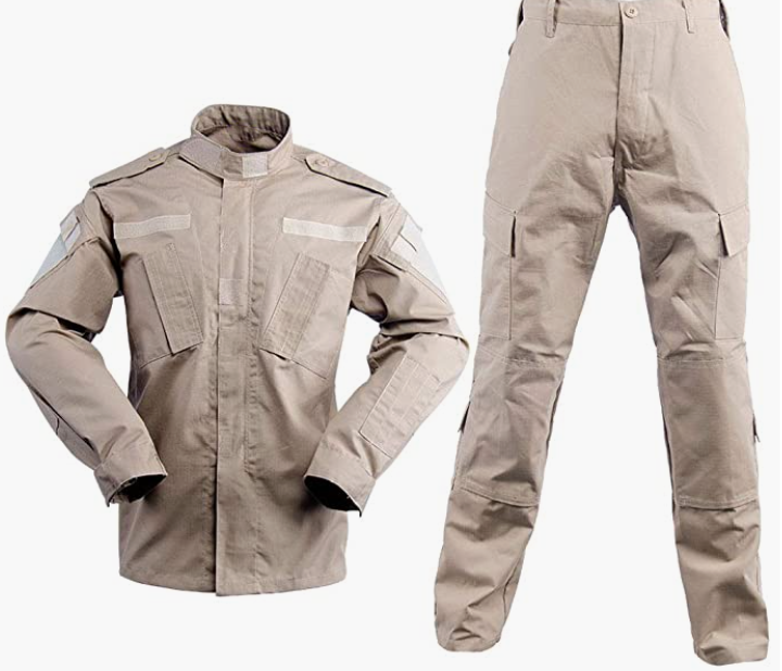 Jacket and Camo Cargo Pants Tactical Hunting Pant Uniform Set