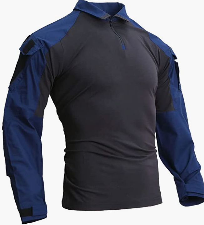 ARMY  Shirt,Tactical Hiking Hunting Fishing Long Sleeve Camo Shirts for Men