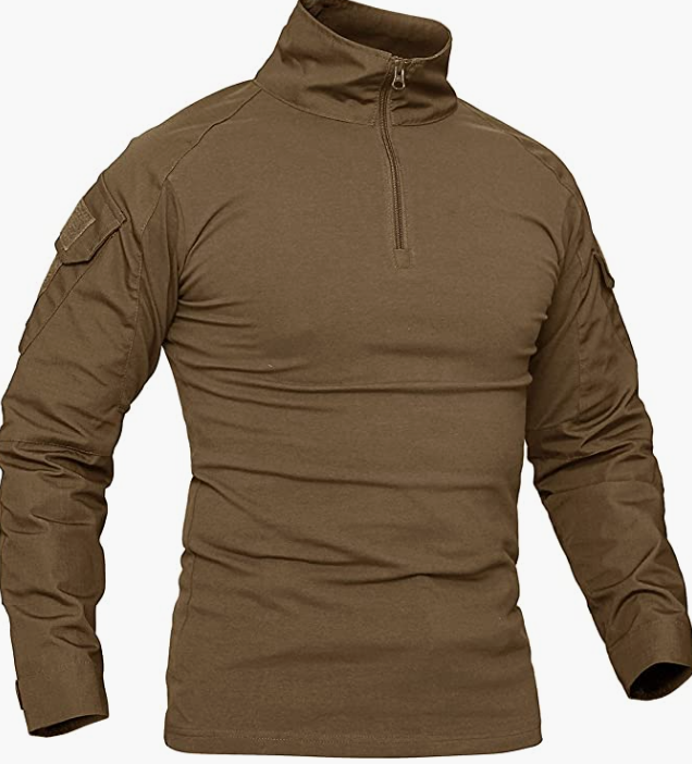 Military Long/Short Sleeve Shirt Camouflage Shirts Outdoor Army Hiking Shirt