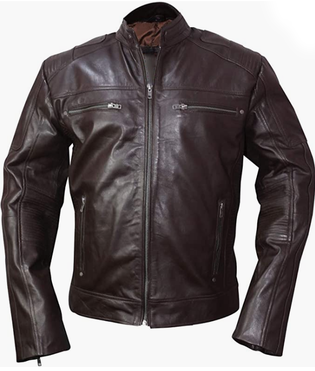 Men’s Real Leather Jacket-Genuine Sheepskin Leather jacket for Men