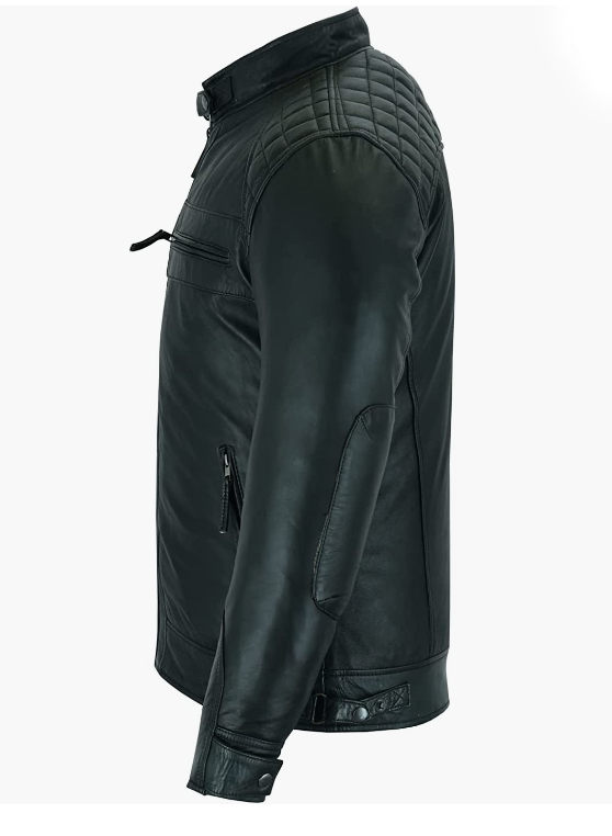 Men’s Real Leather Jacket-Genuine Leather Jacket For Men