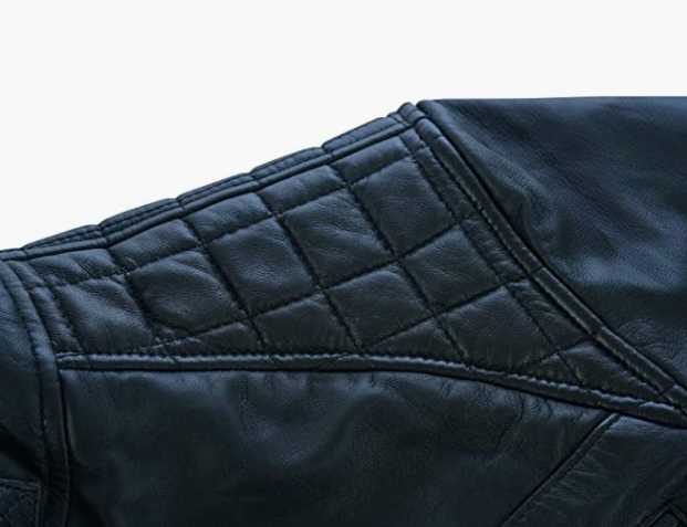 Men’s Real Leather Jacket-Genuine Leather Jacket For Men