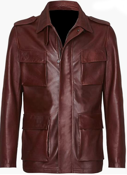 MEN PURE Leather Coat