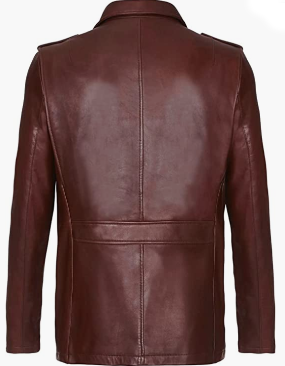 MEN PURE Leather Coat