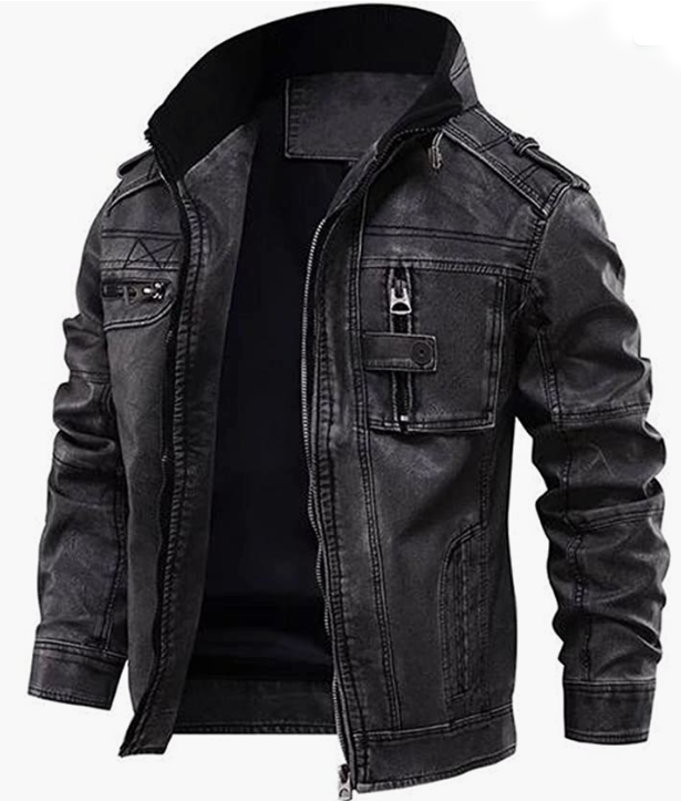 Real Leather Jacket Men