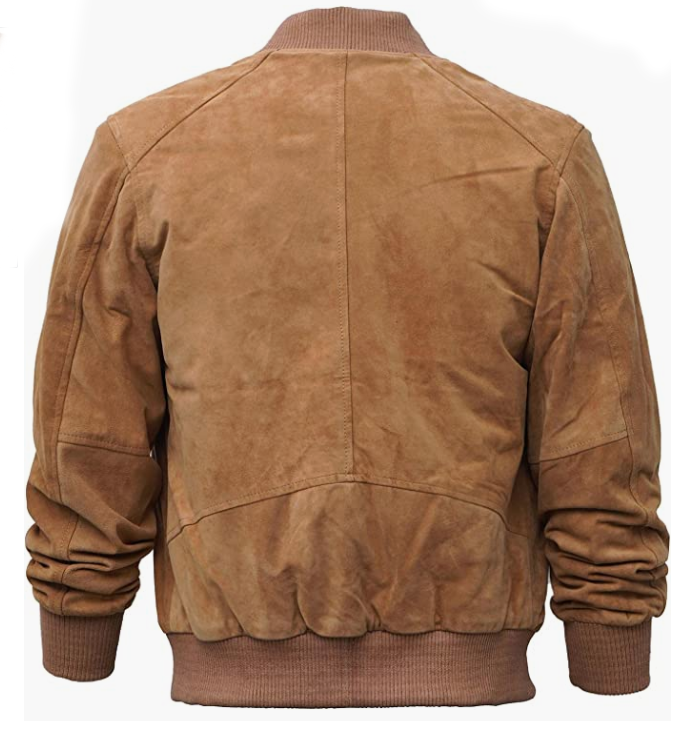 Brown Lambskin Leather Jacket FOR Men