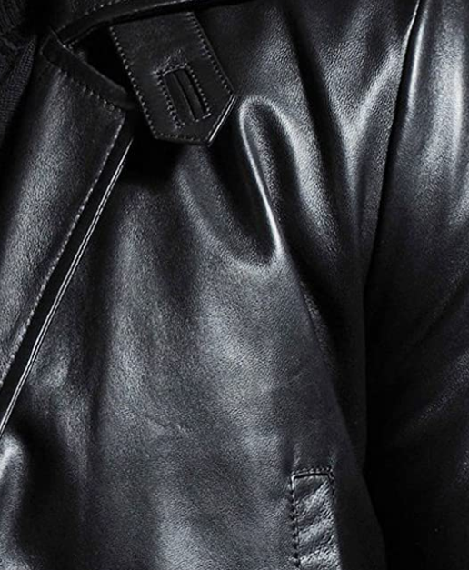 3-Button PURE Leather Coat for Men
