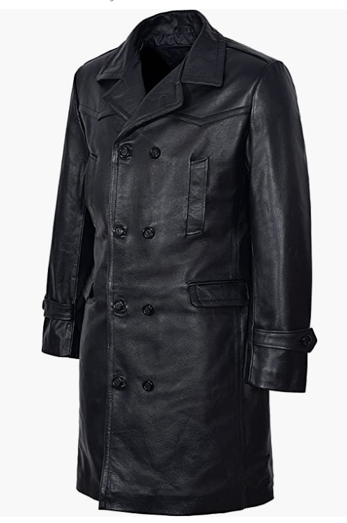 Real Leather Submarine Jacket Coat