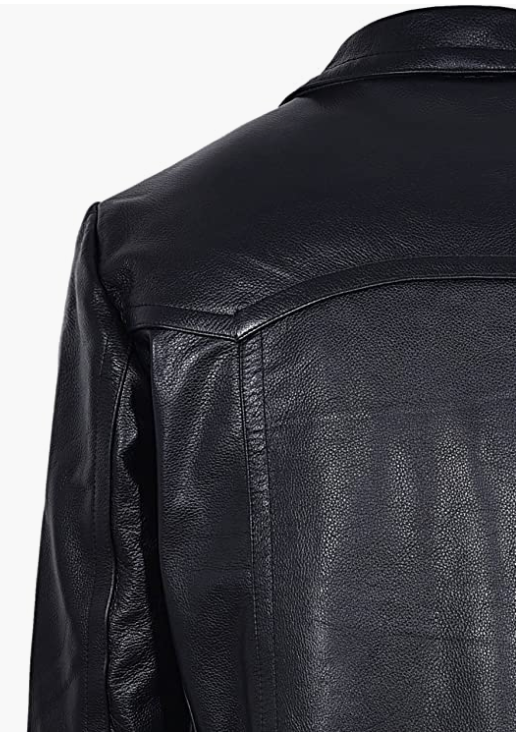 Real Leather Submarine Jacket Coat