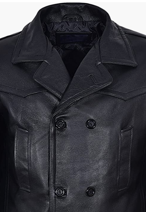 Real Leather Submarine Jacket Coat