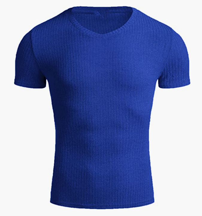 Short Sleeve Neck Bodybuilding Workout T Shirt