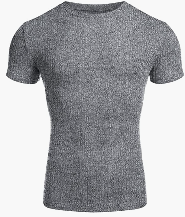 Short Sleeve Neck Bodybuilding Workout T Shirt