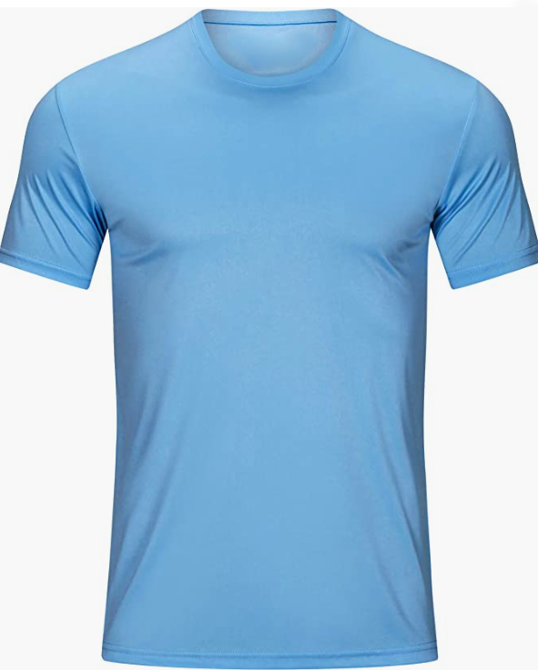 MEN Athletic Workout Shirts Outdoor T-Shirt