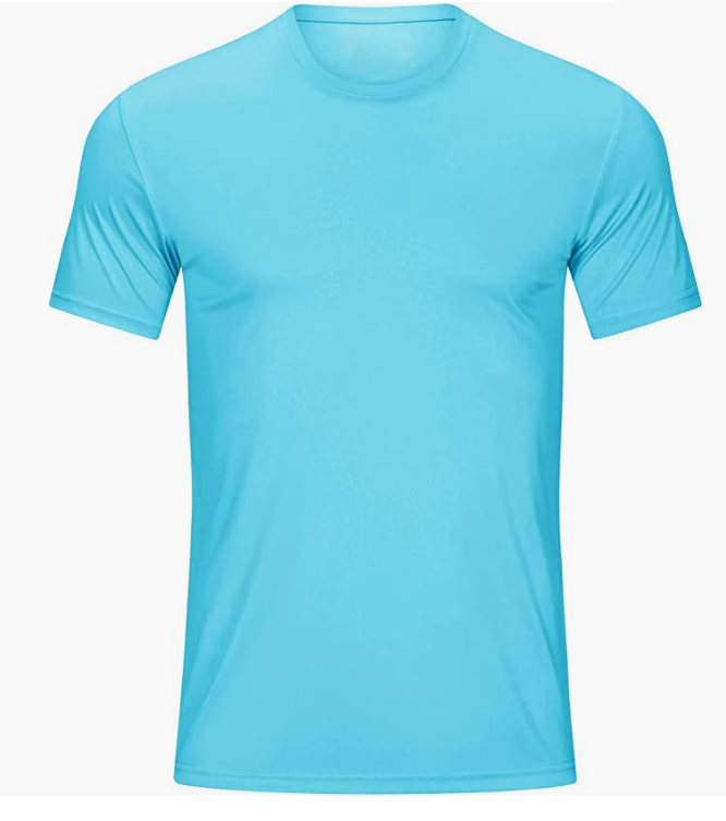 MEN Athletic Workout Shirts Outdoor T-Shirt
