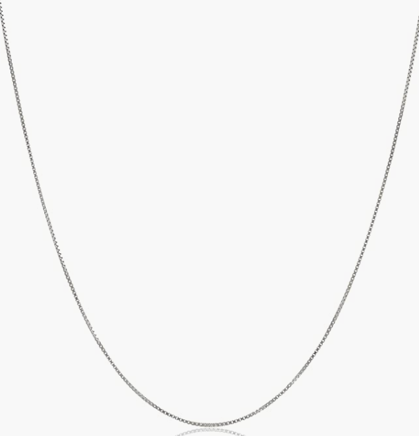 Sterling Silver Italian Chain Necklace