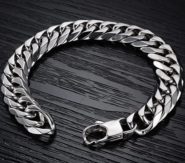 Men Bracelet Mens Gift Comfort Fit Easy Put BRACELET