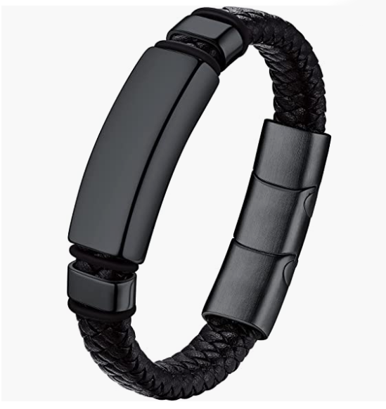 Leather Braided Viking Bracelets for Men Boys,